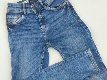 jeansy poszarpane: Jeans, Next, 7 years, 116/122, condition - Good