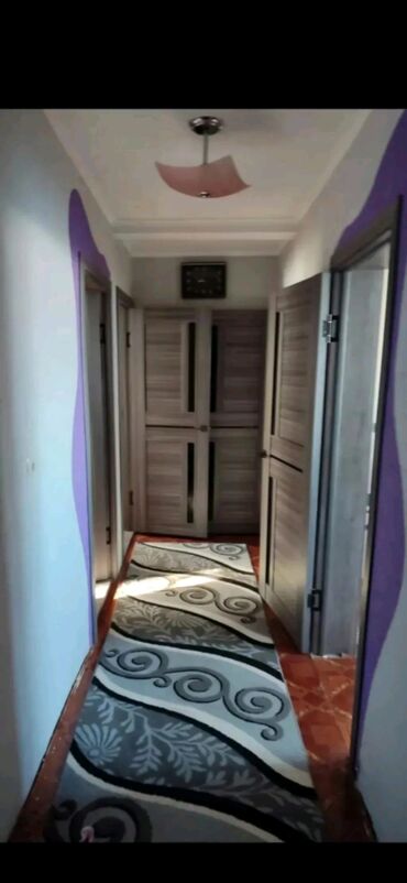 сдаю квартиру г бишкек: 55 м², 3 комнаты, Парковка, Забор, огорожен