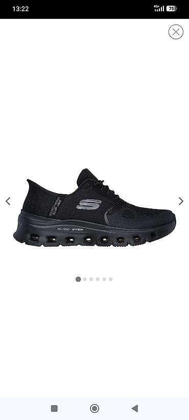 39 р: Мужские кроссовки, 39.5, Skechers, Новый, цвет - Черный — 2