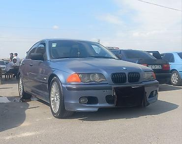BMW: BMW 3 Series E46 sedan - Kuzov: 4 qapılı sedan, mavi/metalik rəng - — 3