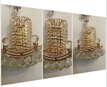 декоративные лампочки: Светильник - бра на 3 лампочки с цоколем Е14. Высота изделия 35