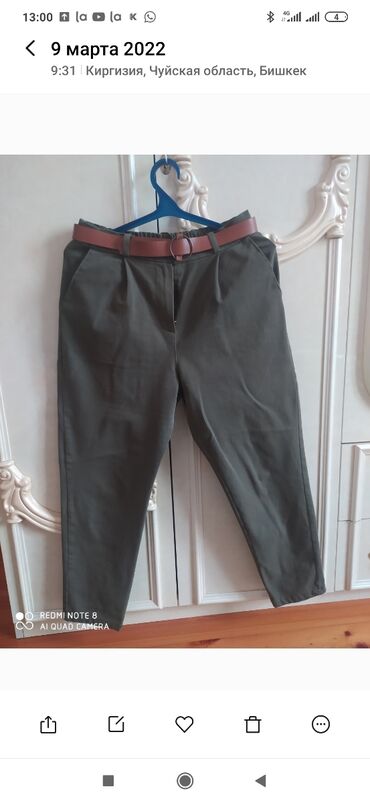 брюки палаццо: Повседневные брюки, M (EU 38)