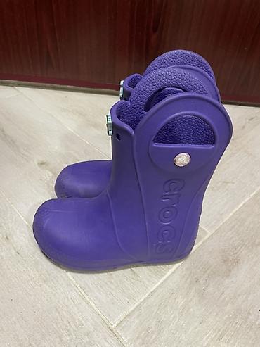 obuca leon beograd: Dečje gumene čizme Crocs – ljubičaste - Original Crocs model od — 3