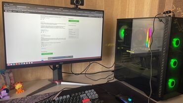 компьютерные мыши logitech: Компьютер, ядер - 16, ОЗУ 32 ГБ, Для работы, учебы, Б/у, Intel Core i5, NVIDIA GeForce RTX 3060, SSD
