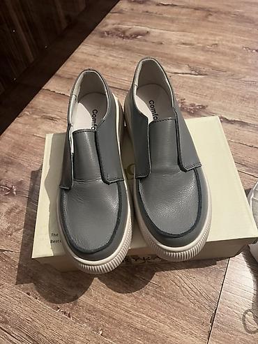 brunello cucinelli обувь: Лоферы, 38, Новый, цвет - Серый, Самовывоз — 1
