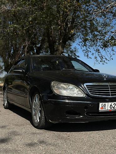 Mercedes-Benz S-Class: 2001 г., 4.3 л, Автомат, Газ, Седан