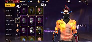 Другие специальности: Игровой аккаунт Free Fire - Уровень профиля: 61 - Регион/язык — 3