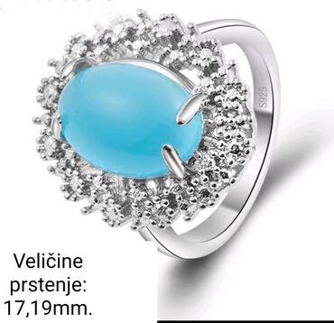 Prstenje: Ženski prsten, Materijal: Cirkon — 9