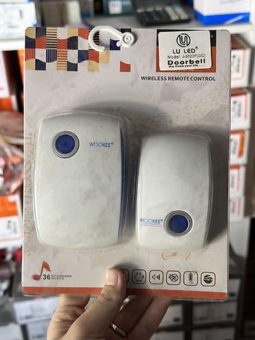 Беспроводной дверной звонок LU LED / WOOKEE, модель J-8522F(DC)