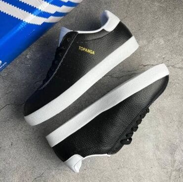 кроссовки адидас мужские оригинал кожаные: Мужские кроссовки, 41, Adidas, Б/у, цвет - Черный, Самовывоз, Платная доставка