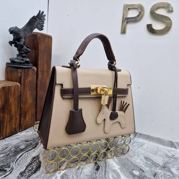 Torbe: Elegantna torbica, Hermes, Materijal: Koža, Lakovana koža — 8