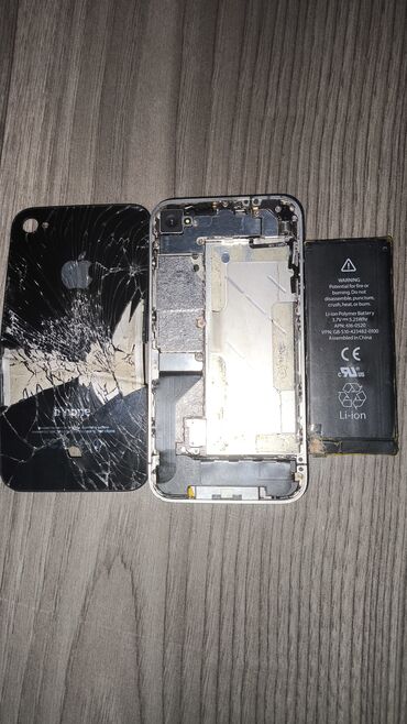 корпус айфон: IPhone 4, Колдонулган, Кара