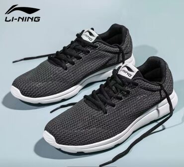 обувь лининг: Новые кроссовки лининг, Уни сетчатые, размер 38-39