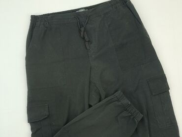 spodnie rurki damskie materiałowe: Sweatpants, XL (EU 42), condition - Good