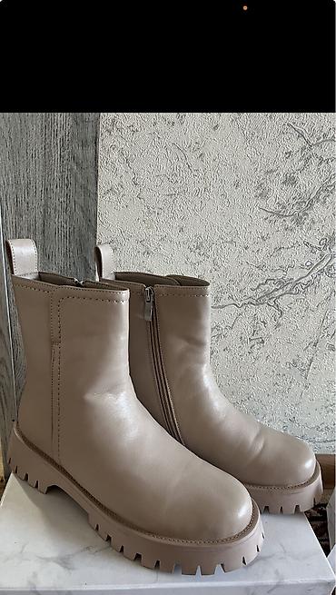moon boot: Сапоги, 39, Fashion, Б/у, цвет - Бежевый, Самовывоз, Платная доставка — 4