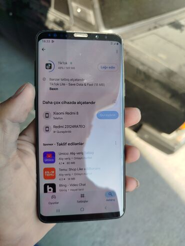 samsung tab a7 qiymeti: Samsung Galaxy S9 Plus, 64 ГБ, цвет - Черный, Отпечаток пальца, Две SIM карты