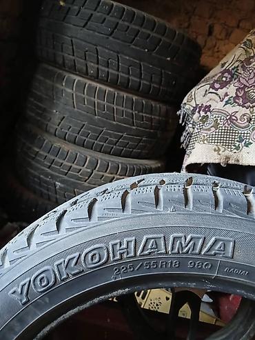 Зимние шины Yokohama, комплект из 4 шт. - Размер: 225/55 R18 - Индекс at lalafo.kg Зимние шины Yokohama, комплект из 4 шт. - Размер: 225/55 R18 - Индекс