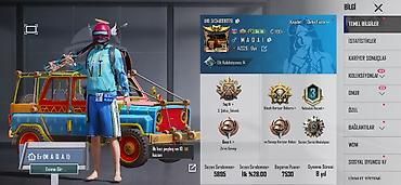 yagis geyimi: PUBG Mobile hesabı – yüksək səviyyəli kolleksiya və nadir əşyalar - — 2