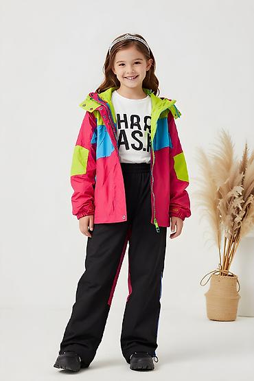 Верхняя одежда: Детская трехслойная куртка-комбинатор для межсезонья - 2-в-1: верхняя — 7