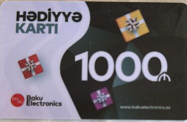 8 mart hədiyyələri: Baku elektroniksden istenilen mehsul ucun kecerli 1000 AZN deyerinde