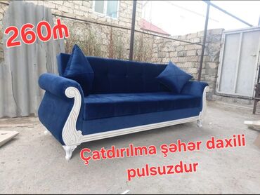 Masa və oturacaq dəstləri: Divan, Yeni, Açılan, Bazalı, Parça, Şəhərdaxili pulsuz çatdırılma