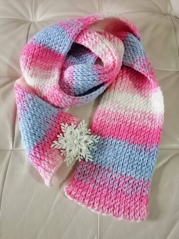 Children's Items: Wool scarf, color - Pink