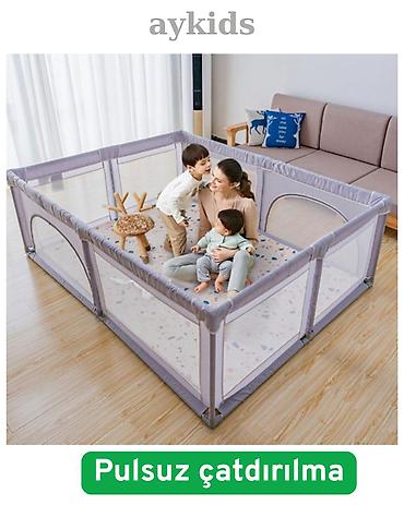 🧸🏠 **Aykids Uşaq Oyun Parkı** 🏠🧸 👶 Körpənizin təhlükəsiz şəkildə