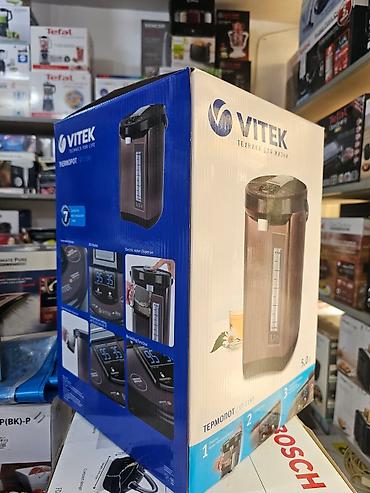 Termopotlar: Termopot Vitek, 5 l, Yeni, Ünvandan götürmə, Pulsuz çatdırılma, Rayonlara çatdırılma -da lalafo.az — 9 Termopotlar: Termopot Vitek, 5 l, Yeni, Ünvandan götürmə, Pulsuz çatdırılma, Rayonlara çatdırılma — 9