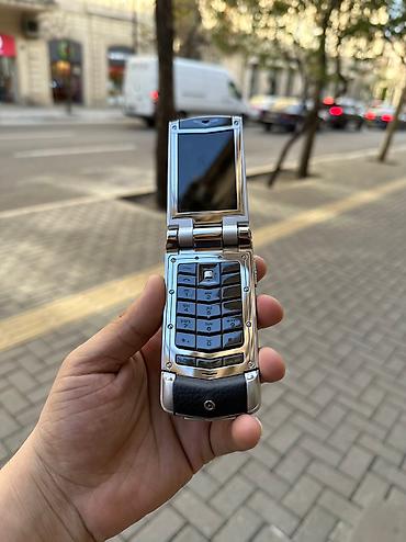 işdənmiş telefonlar: Vertu Ayxta Silver Ceramika ORGINAL…!!! Ideal veziyyetdedi. Barter — 1