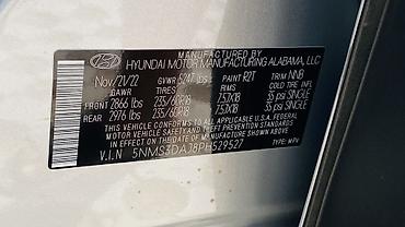 делаем справки: Hyundai Santa Fe: 2022 г., 2.5 л, Автомат, Бензин, Кроссовер — 7