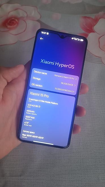купить диски с играми на пк: Xiaomi, 15 Pro, Б/у, 256 ГБ, цвет - Белый, 2 SIM — 2