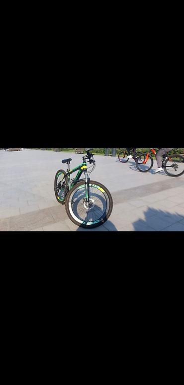 velosiped disk: İşlənmiş Şəhər velosipedi 26", sürətlərin sayı: 18, Ödənişli çatdırılma — 6