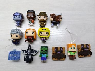 Игрушки: 🔥 Фигурки и брелки Funko / Minecraft 🔥 🎬 Персонажи из сериалов и игр — 1