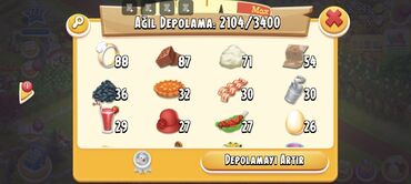 Digər kənd təssərüfat avadanlığı: Oyun hesabı – Hay Day (Supercell) - Səviyyə: 173 (növbəti səviyyə 174 — 3