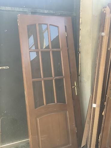 ev otaq qapilari: Mebel qapıları dəsti - Material: taxta/ MDF əsaslı, qəhvəyi ağac — 2
