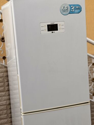 домашний холодильник: Муздаткыч LG, Колдонулган, Эки камералуу, No frost, 60 * 170 * 60