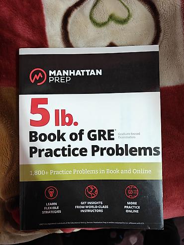 Testlər: Kitablar,testler. Manhattan Prep 5lb Book of GRE 65(telebe endirim — 1