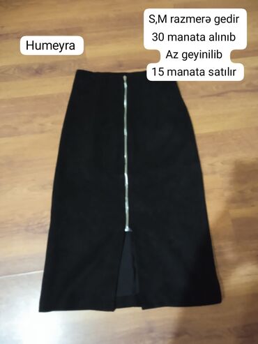 Daş yunu: Midi Ətək, S (EU 36)