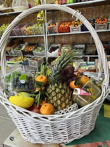 Подарочная упаковка: Подарочные фруктовые корзины - Оформленные корзины из свежих фруктов — 1