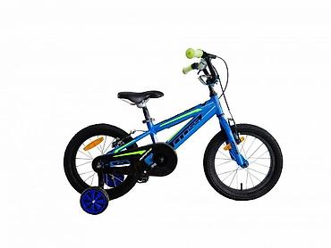 modne patike: Bicikl Cross Boxer 16 plavi Moderan dečiji bicikl za dečake — 1