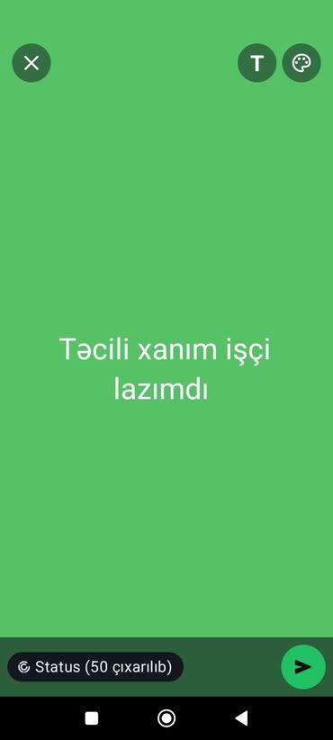 Ofisiantlar: Ofisiant tələb olunur, Kafe, Gündəlik ödəniş, İstənilən yaş, 1 ildən az təcrübə