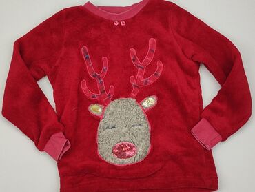 sweterek na szydełku dla dziecka: Bluza, 9 lat, 128-134 cm, stan - Dobry