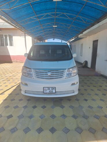 аваринний авто: Toyota Alphard: 2004 г., 2.4 л, Автомат, Газ, Вэн/Минивэн