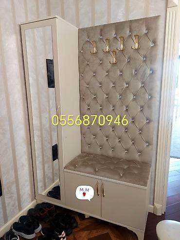 Ayaqqabı dolabları: Yeni, 2 qapılı, Qəhvəyi, Digər material Ayaqqabı dolabı — 20