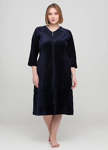 Домашние костюмы: Женские халаты Велюровые халат Тёплые халаты Модные халаты Одежда — 19