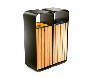 Tullantı qabları: Metal EN MMC olaraq istədiyiniz forma və ölçüde demir işlerinin — 2