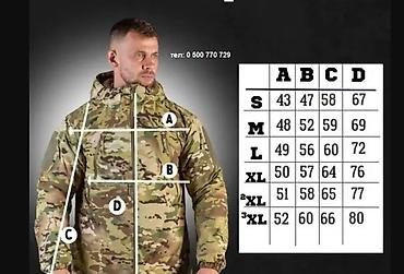 Куртки: Куртка зимняя NATO Водоотталкивающая Куртка тактическая PKU — 4