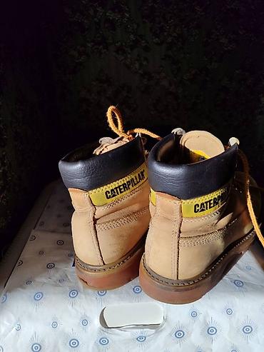 caterpillar обувь: Мужские ботинки, 39, Caterpillar, Б/у, цвет - Желтый, Самовывоз — 4