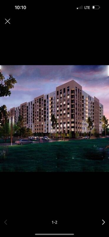 дом хай тек в реальной жизни: 1 комната, 43 м², Элитка, 10 этаж, ПСО (под самоотделку)