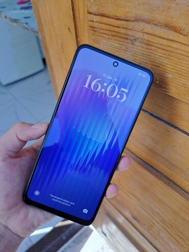 телефон редм: Redmi, Redmi Note 12, Б/у, 128 ГБ, цвет - Черный, 1 SIM, 2 SIM